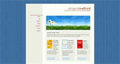 Desktop Screenshot of abigailtrafford.com